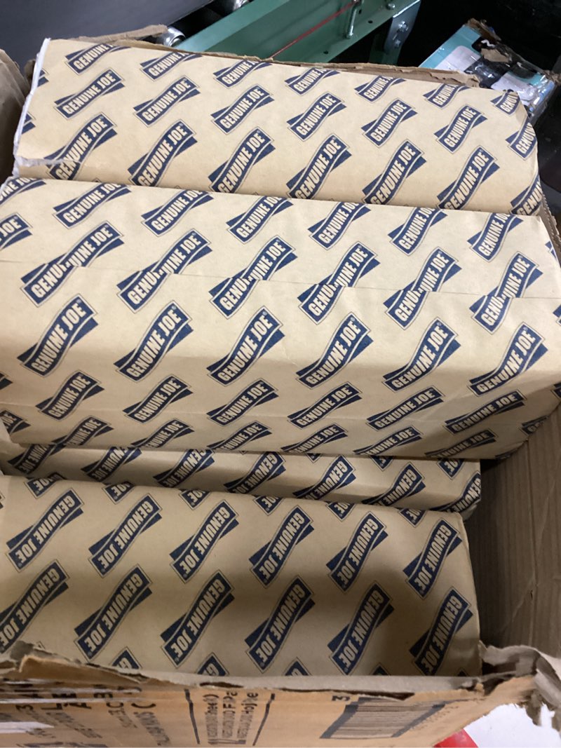 Condition photo showing Good Condition for Genuine Joe C-Fold Hand Towels, 1-Ply, 10" x 13", 2400 Sheets/Pack, 12 Count