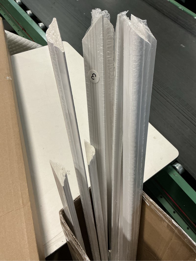 Condition photo showing Good Condition for Similar KASARO 4-Frame Pre-Cut Wall Molding Kit, Wainscoting Ready to Assemble 3D Panel for Interior Decor, Premade PS White Picture Frame Style Molding Accent 4 Frame: Style 3