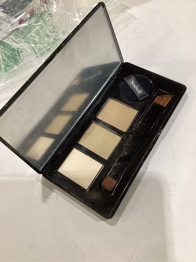 Condition photo showing Good Condition for root touch up hair color powder, 3-color hairline kit for women & men|sweat resistant&nourishing, instant grey coverage&scalp concealer, natural bald spot cover up for thinning hair–blonde