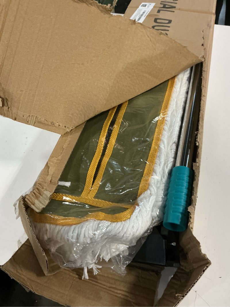 Condition photo showing Good Condition for OFO 43inch Industrial Commercial Dust Mop 2 Sets // Heavy Duty Dust Mop // 63inch Length Stainless Steel Handle //Easily Clean Large Area Factory,Shopping Mall,Garage 43 Inch