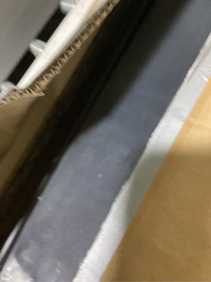 Condition photo showing As Is for p6c plus rolling clothes rack with cover, covered clothing rack heavy duty, portable closet for hanging clothes, garment rack on wheels, black closet rack with black cover, max load 375lbs black rack with black cover p6c plus