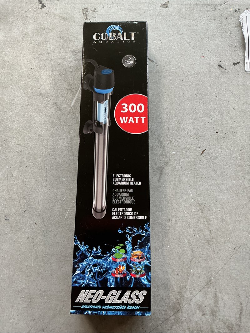 478430 300W Cobalt Neo-Glass Submersible Aquarium Heater