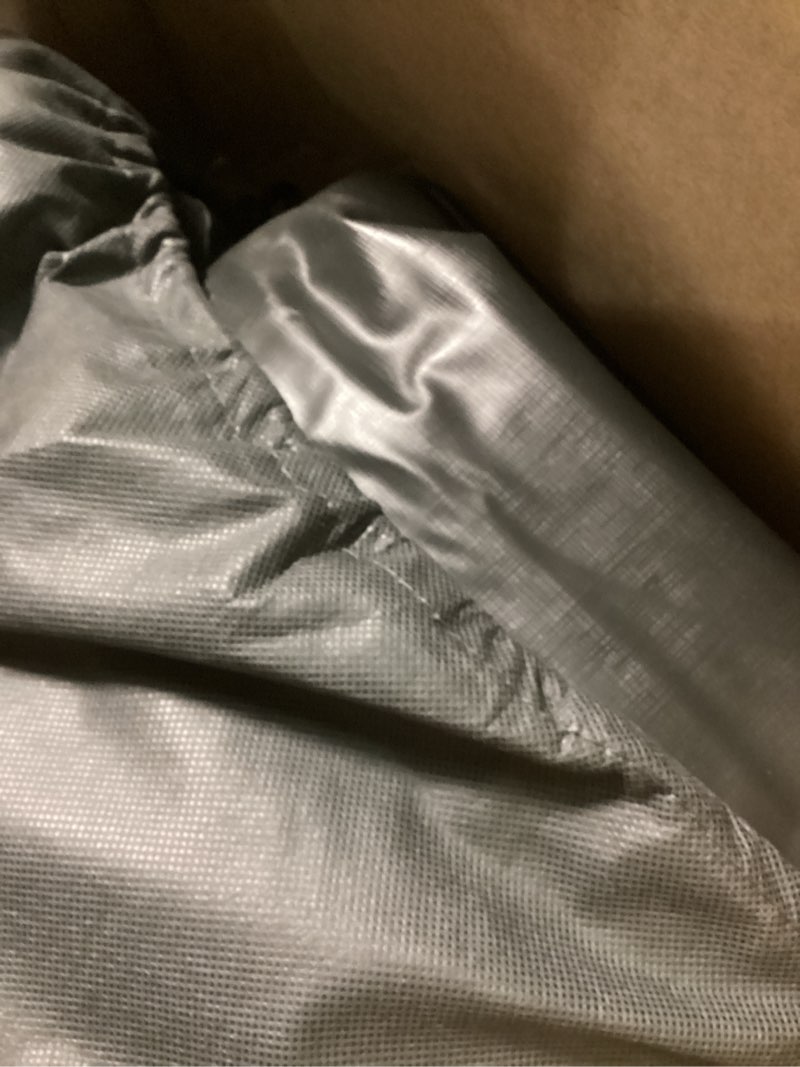 Condition photo showing Good Condition for Queen Air Mattress with Built-in Pump, 18" Top Inflatable Mattress with Waterproof Flocking Fabric, Three-Minute Quick-Inflatable Bed. Portable Blow Up Mattress for Home, Outdoor and Guests Blue Queen 18 Inch