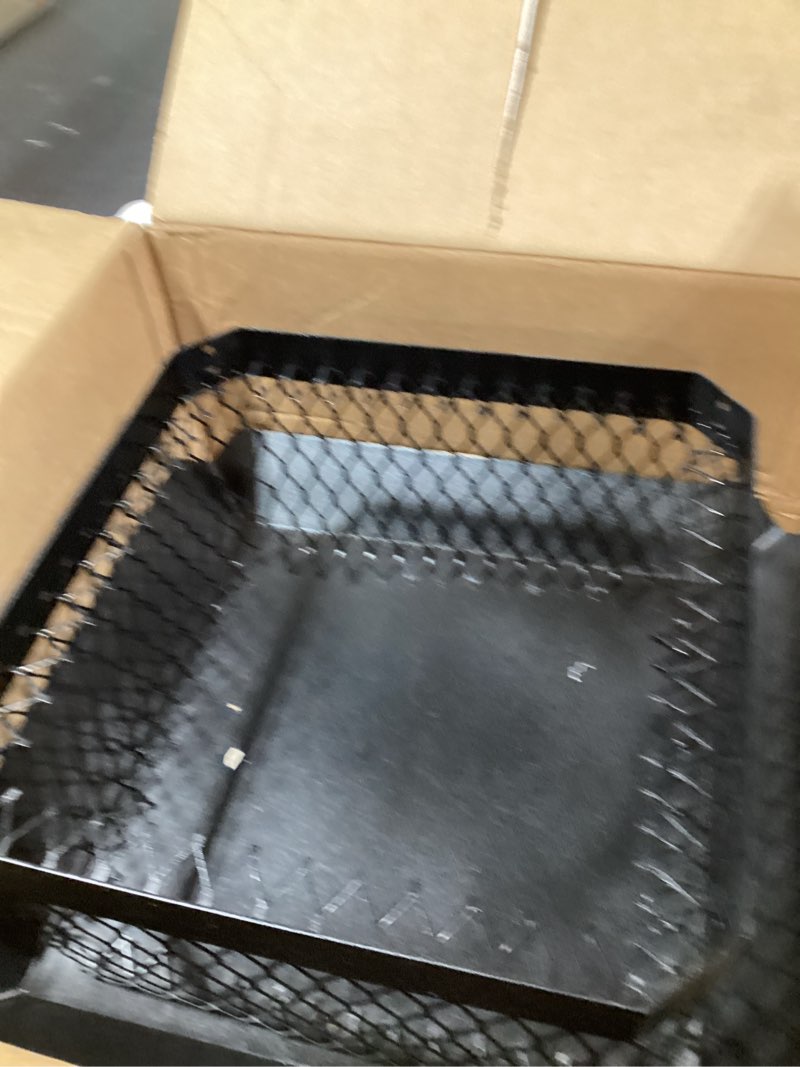 Condition photo showing New/Like New for shelter 13" x 13" single flue bolt-on chimney cap, fully assembled, galvanized steel black galvanized steel 13" x 13"