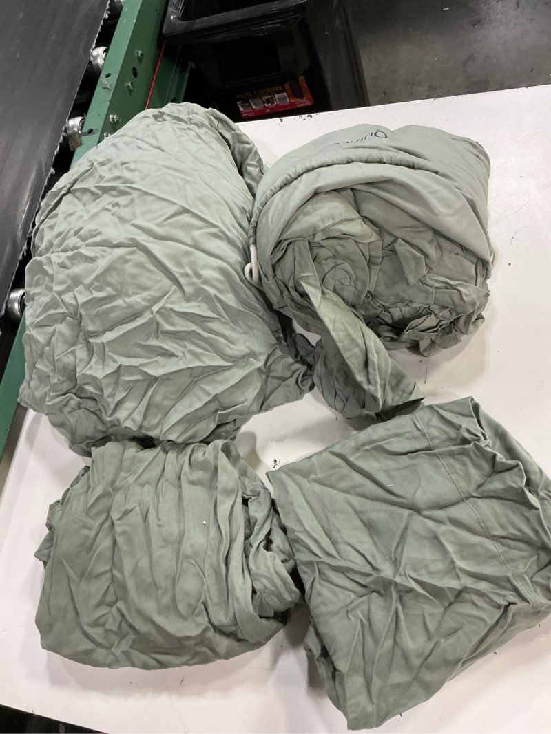 Condition photo showing Good Condition for quince (4 pcs) bamboo sheet set, queen, eucalyptus