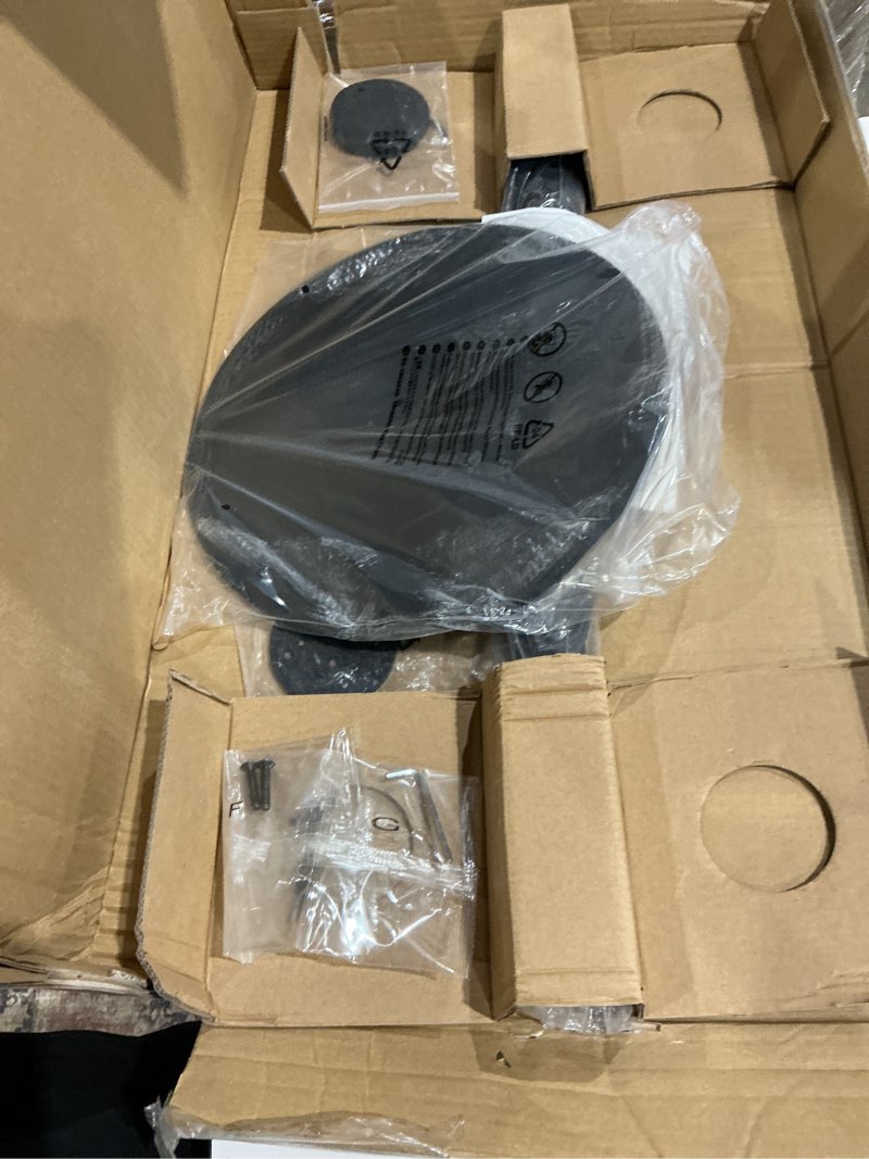 Condition photo showing Good Condition for speaker stand compatible with sonos era 300 and era 100, height adjustable up to 42.6'', floor stand with cable management, speaker mount, black, 1 pack
