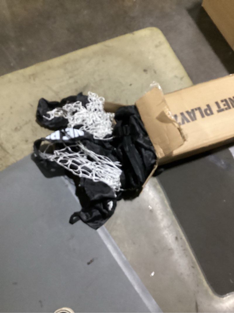 Condition photo showing As Is for Net Playz 4  x 3  Pop-Up Soccer Goal (Set of 2)