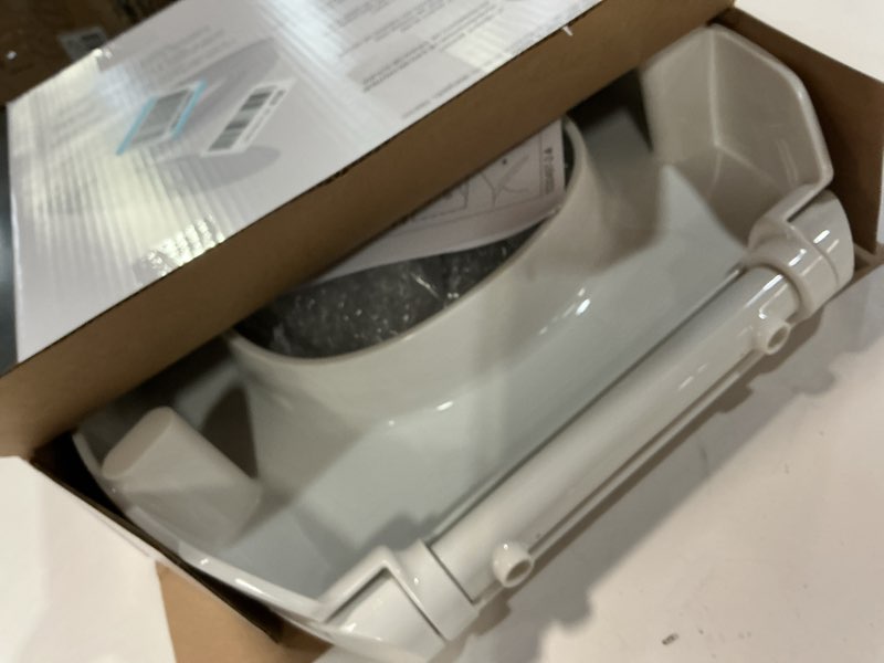 Condition photo showing Good Condition for KOHLER 25875-0 Hyten 3" Height, Elevated Soft Close Elongated Toilet Seat, Contoured Seat with Grip-Tight Bumpers, Quick-Attach Hardware, No Slam Toilet Seat, White White Elongated