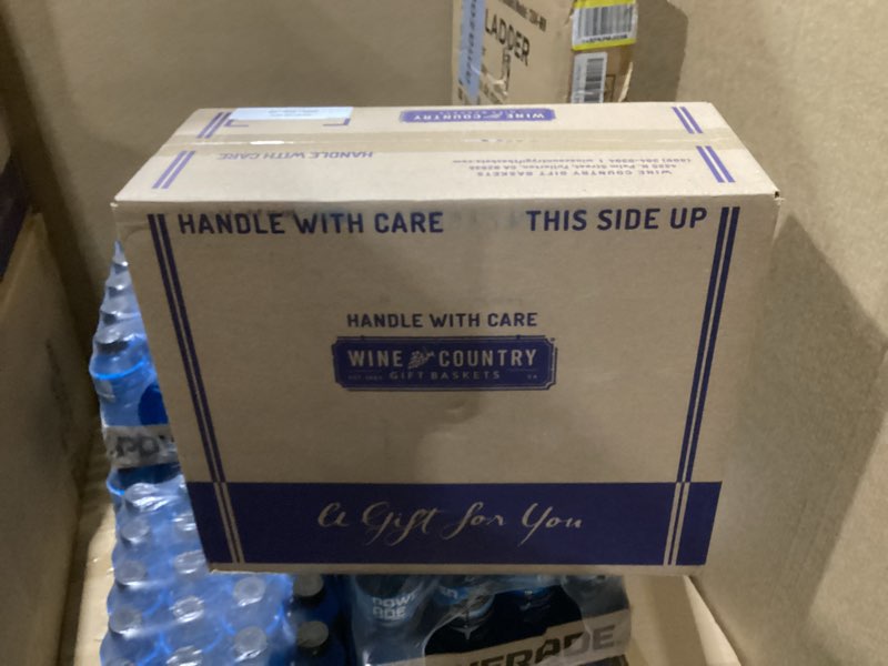 Condition photo showing New/Like New for Wine country gift baskets 