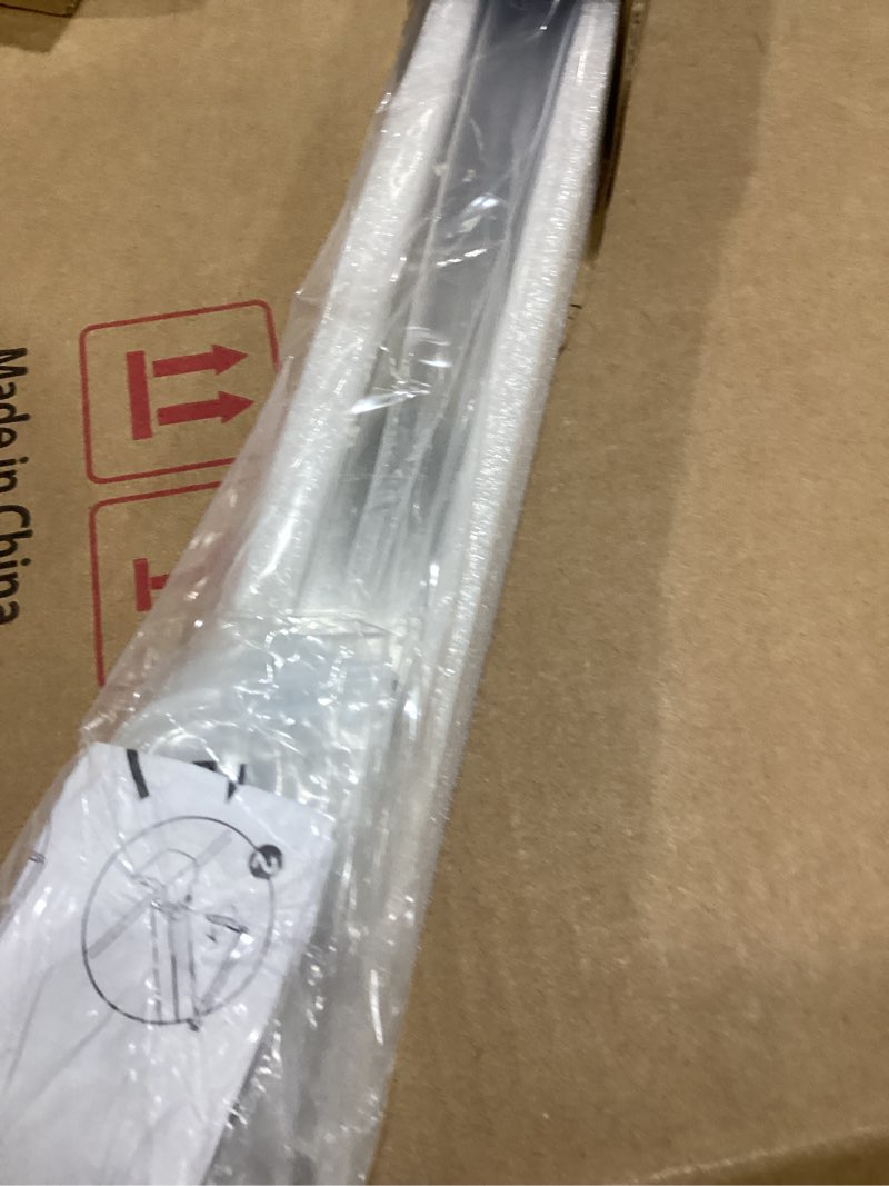Condition photo showing item condition for Frameless Shower Door Support Bar, Stainless Steel Wall-to-Glass Support Arm to Fixed Shower Glass Panel, for 1/4"-3/8" (6-10 mm) Door, 180° Pivot & Stow-Flat Mode (Brushed Gold, 15.8-inch(400mm)) Brushed Gold 15.8-inch(400mm)