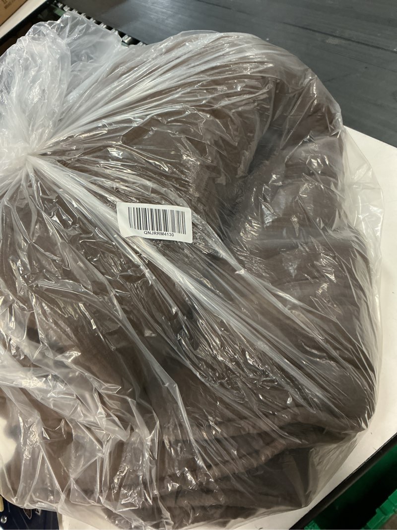 Condition photo showing Good Condition for organic cotton gauze dream quilt, king/cal king, chocolate