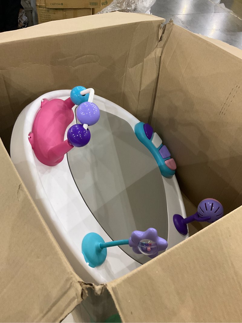 Condition photo showing As Is for Smart Steps® Bounce N’ Play 3-in-1 Activity Center, Harmony Pink