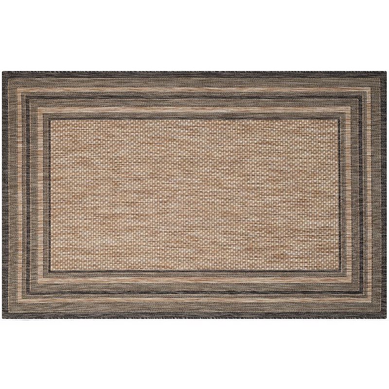 Safavieh Courtyard Kensington Framed Indoor Outdoor Rug