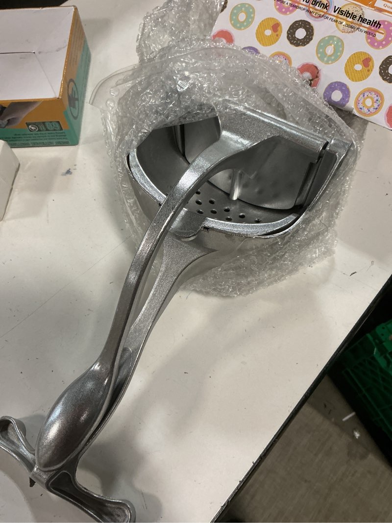Condition photo showing Good Condition for fruit juice squeezer handheld aluminum alloy - lemon squeezer manual, non-slip ergonomic grip, easy to use & clean, 8.7" length with 0.6l capacity - efficient extraction of citrus, and other fruits press juicer