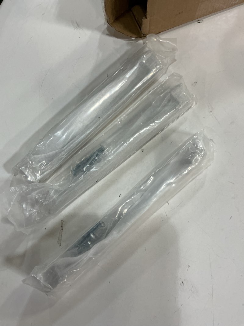Condition photo showing As Is for (only 3)asidrama 10 pack 7.5 inch(192mm) brushed satin nickel kitchen cabinet handles cabinet pulls kitchen cabinet hardware for cupboard drawer pulls 7.5\" hole center(192mm) brushed satin nickel 10