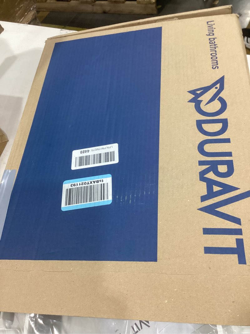 Condition photo showing New/Like New for seat and cover me by starck elong. white hinges ss w. automatic