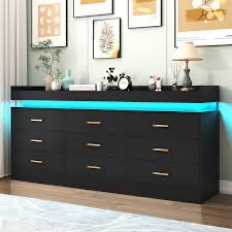 NOT COMPLETE Helaina 9 Drawer 63.02\" W Dresser