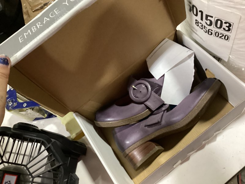 Condition photo showing Good Condition for delivery have one to sell? sell one like this sell something else  dansko mary jane shoes brandy adjustable strap high chunky heels women’s 