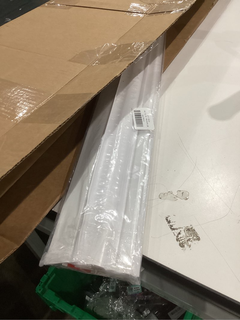 Condition photo showing New/Like New for Door Draft Stopper, Strong Adhesive Door Sweep for Exterior and Interior Doors, 39” Length Cuttable Under Door Seal. (White, 2 Pack) 2 Pack White