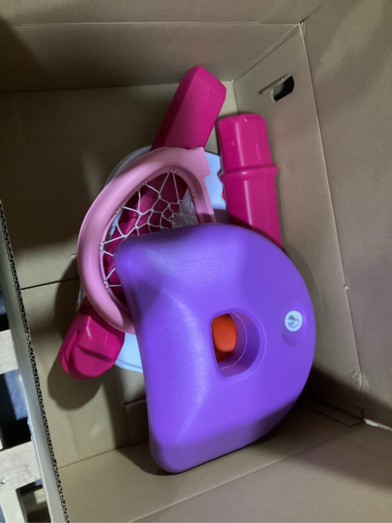 Condition photo showing Good Condition for Little Tikes Easy Score Basketball Set, Pink- Amazon Exclusive 22.00 L x 23.75 W x 61.00 H Inches