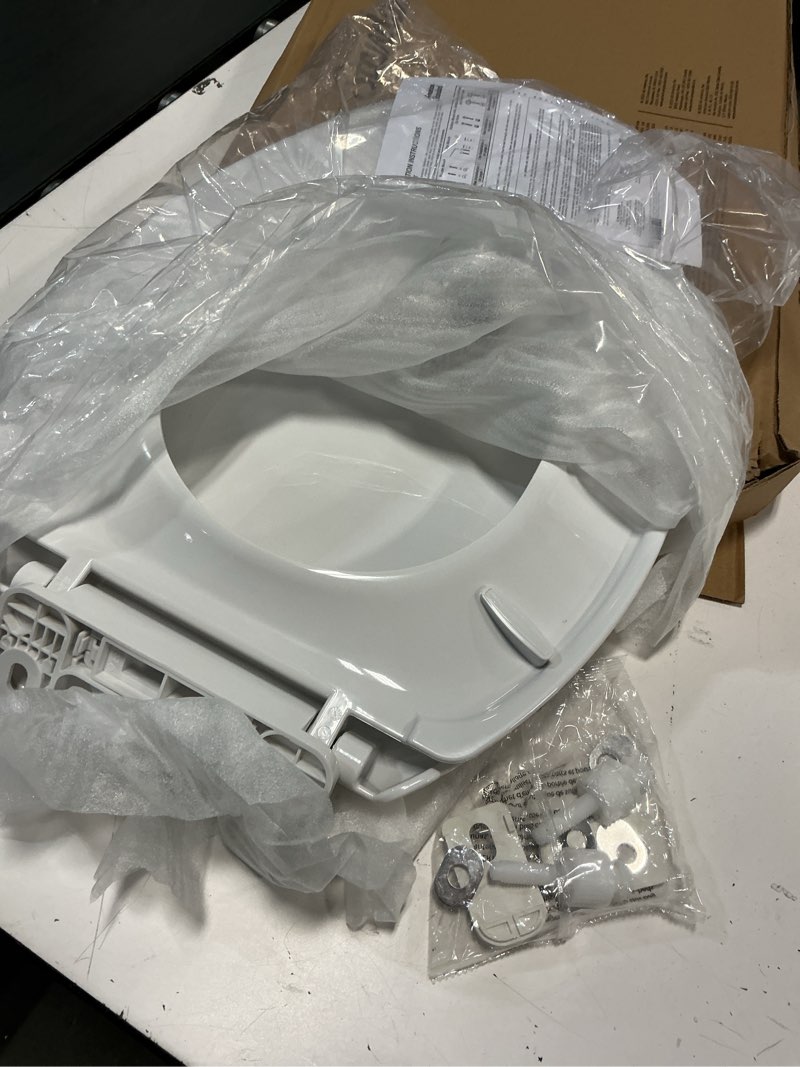 Condition photo showing Good Condition for american standard 5001g055.020 open front toilet seat for baby devoro toilet bowls