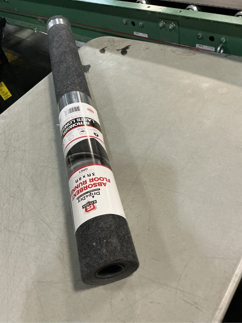 Condition photo showing Good Condition for g-floor drip & dry 3'x8' floor runner - absorbent and slip-resistant