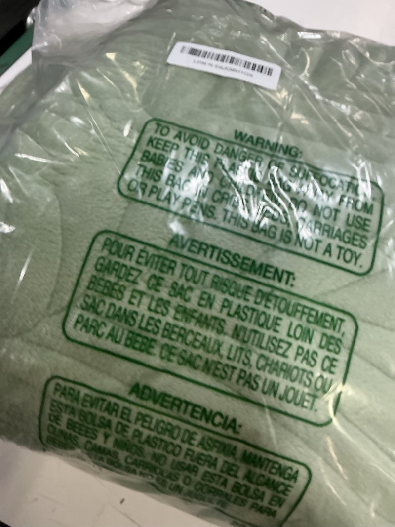 Condition photo showing Good Condition for vctops palm leaves velvet plush quilted recliner chair cover anti-slip super soft furniture protector with elastic straps for kids, dogs, pets, green 24" recliner green