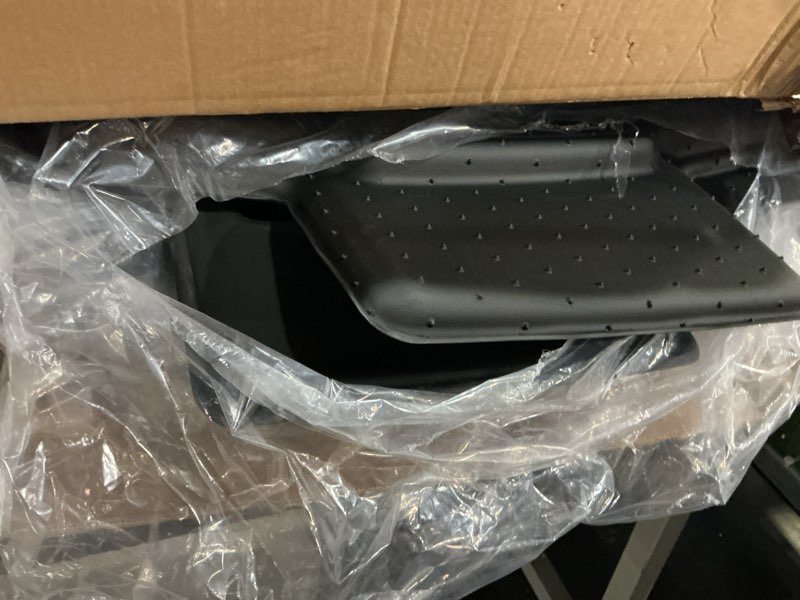 Condition photo showing Good Condition for lasfit floor mats for ford explorer 6 seats 2026 2025 2024 2023 2022, custom fit all weather tpe protector 3 rows floor liners, easy clean anti slip waterproof accessories black style: 3) explorer 6-seat| 22-26 | 3rows