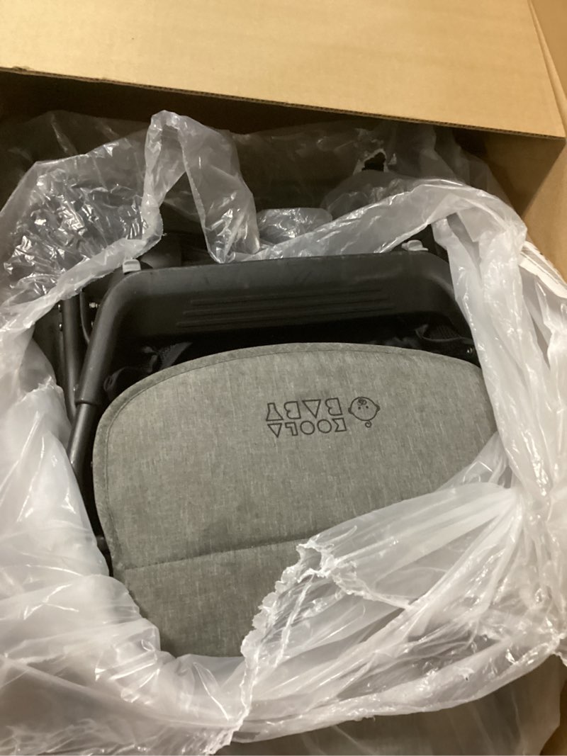 Condition photo showing Good Condition for Lightweight Travel Stroller for Baby & Toddlers - Easy Fold & Compact Stroller with Canopy, Storage Basket, Multi-Position Recline & Convenient One-Hand Fold (Grey)