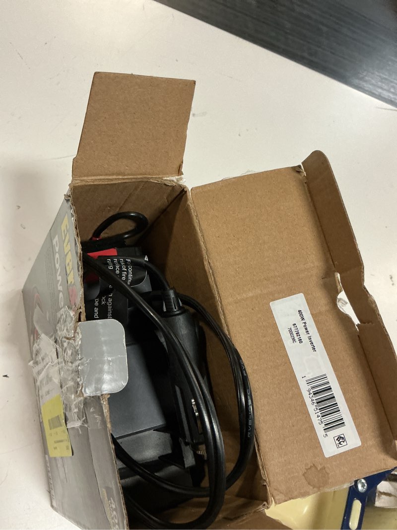 Condition photo showing Good Condition for evst 400w inverter