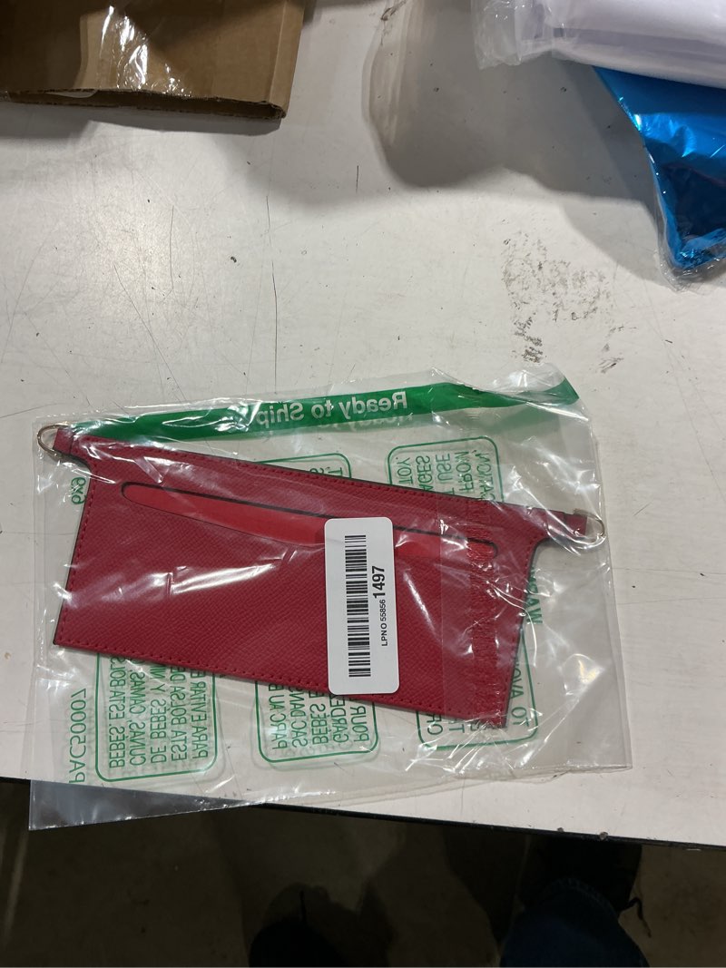 Condition photo showing New/Like New for organizer insert of wallet accessories kit-emily wallet for sarah bag, inner bag, 3015-red red 6.7*3.14in