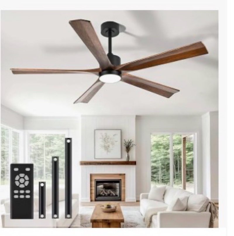 heimo 52 inch ceiling fans with lights and remote control wood outdoor ceiling fan for patios bedroo