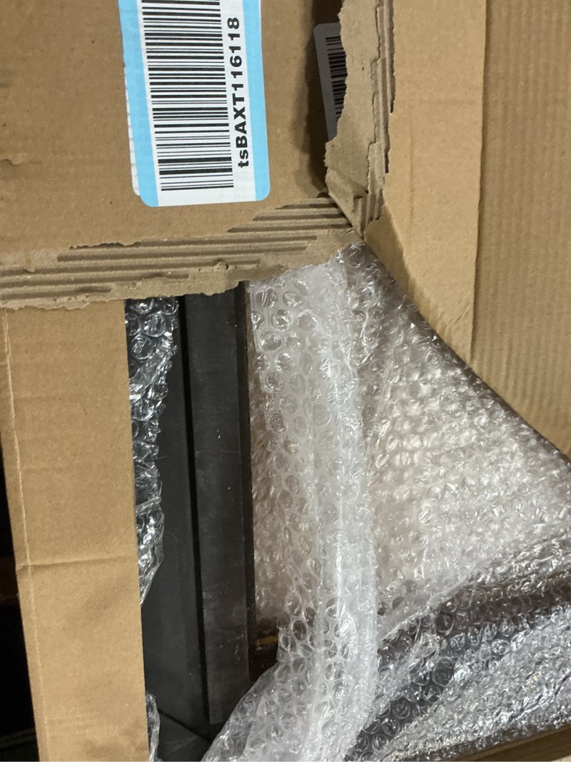 Condition photo showing As Is for creative mark museum plein aire wooden art picture frame - 18x24 gold - 3.5-inch-wide frames - museum quality closed corner photo frames