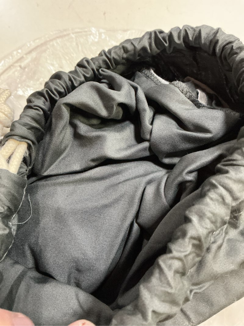 Condition photo showing New/Like New for bamboo duvet cover set, full/queen, charcoal