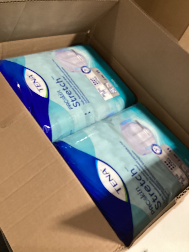 Condition photo showing Good Condition for tena proskin stretch ultra incontinence brief, heavy absorbency, unisex, 2x-large, (64 total - 2 pack) 2x-large 64
