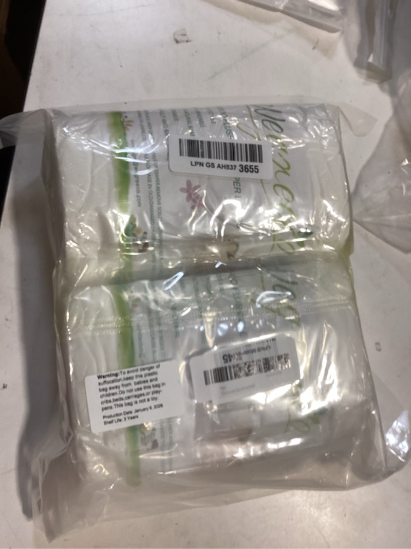 Condition photo showing Good Condition for wegreeco unscented diaper liners - fragance free and chlorine free cloth diaper liners - 100 sheets per roll (2 roll)
