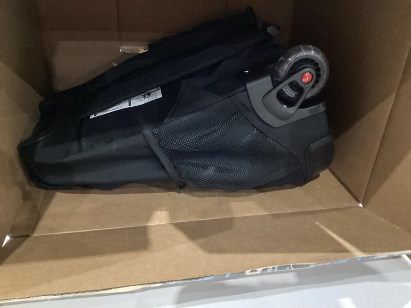 Condition photo showing Good Condition for J World Sunny Rolling Backpack for Kids. Roller Bag With Wheels, Black