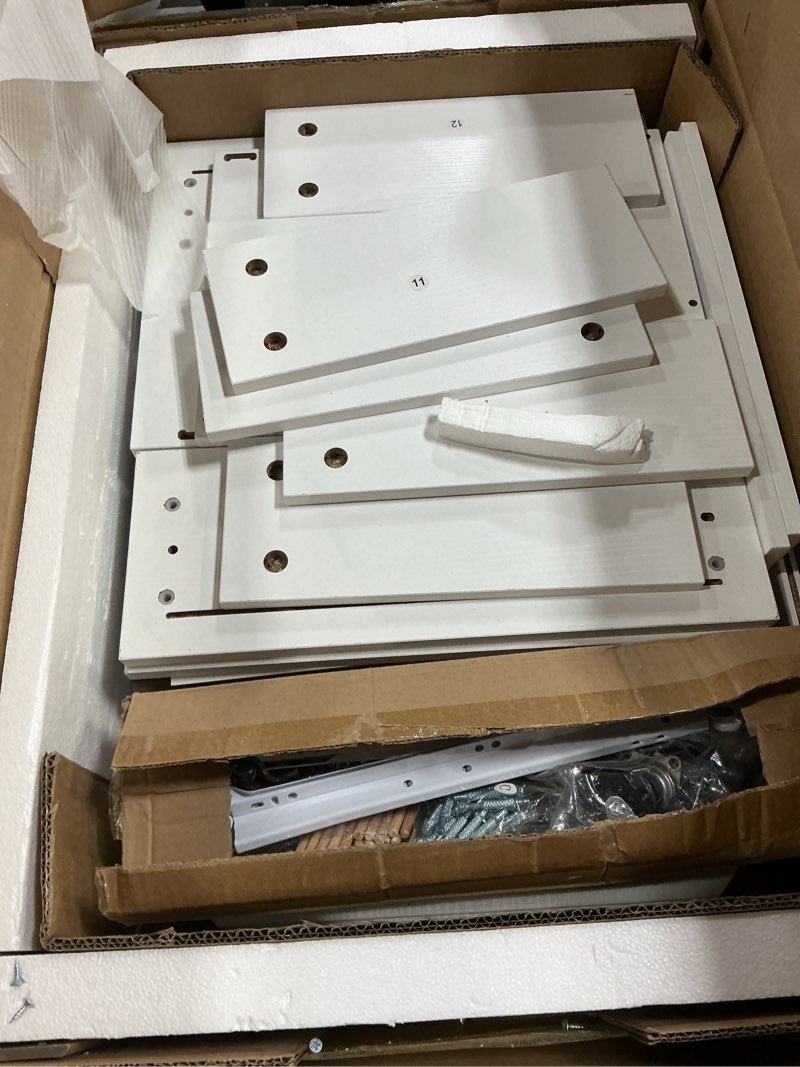 Condition photo showing Good Condition for DUMOS Lateral File Cabinet with 3 Drawers Rolling Filing Cabinets Under Desk Storage Printer Stand Wood Organizer with Wheels Adjustable Shelf for Office Home Small Space, White((((Similar))))