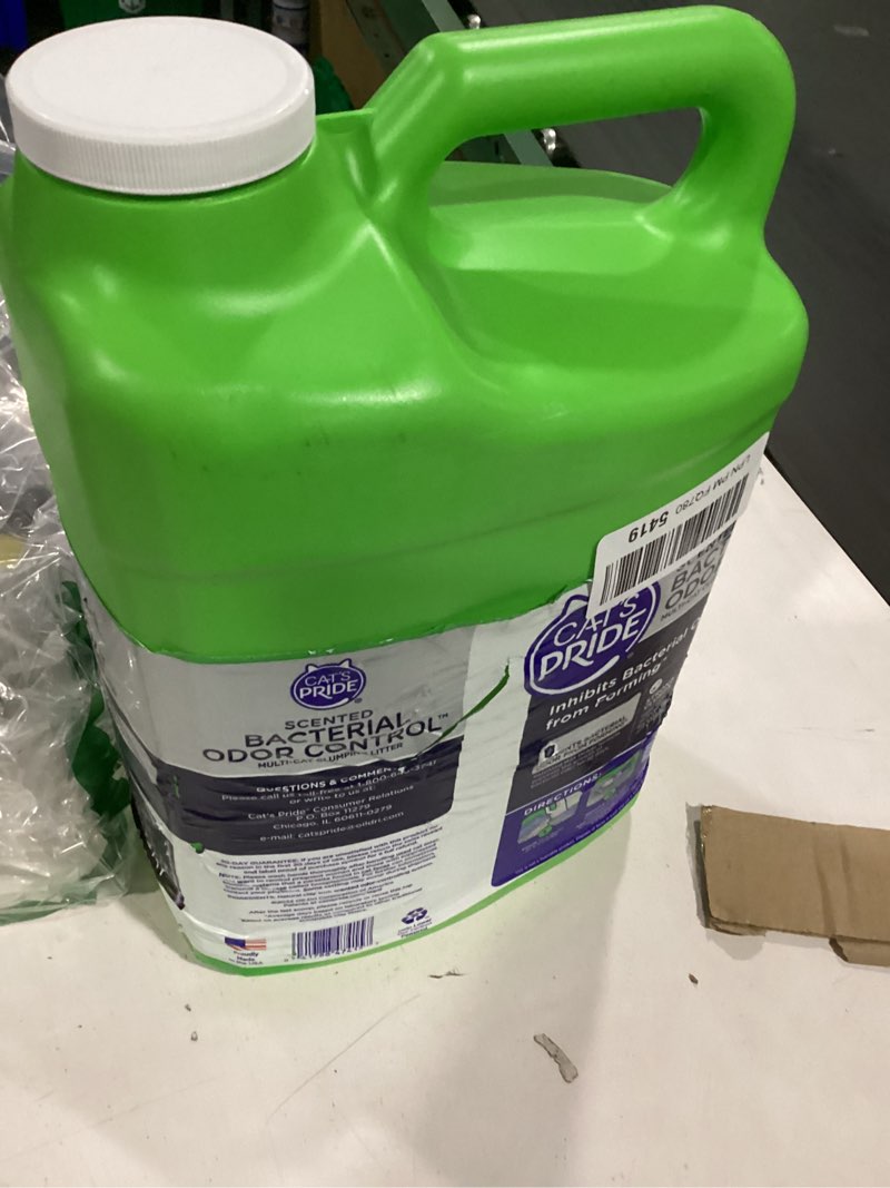 Condition photo showing New/Like New for cat's pride max power: bacterial odor control - up to 10 days of powerful odor control - strong clumping - 99% dust free - multi-cat litter, scented, 15 pounds