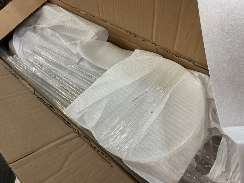 Condition photo showing Good Condition for 2pcs 5 arm floor candelabra,acrylic floor candle holder for wedding centerpiece tall clear candle holders for ceremony birthday party home decoration fit 0.8 led candles 2pcs clear