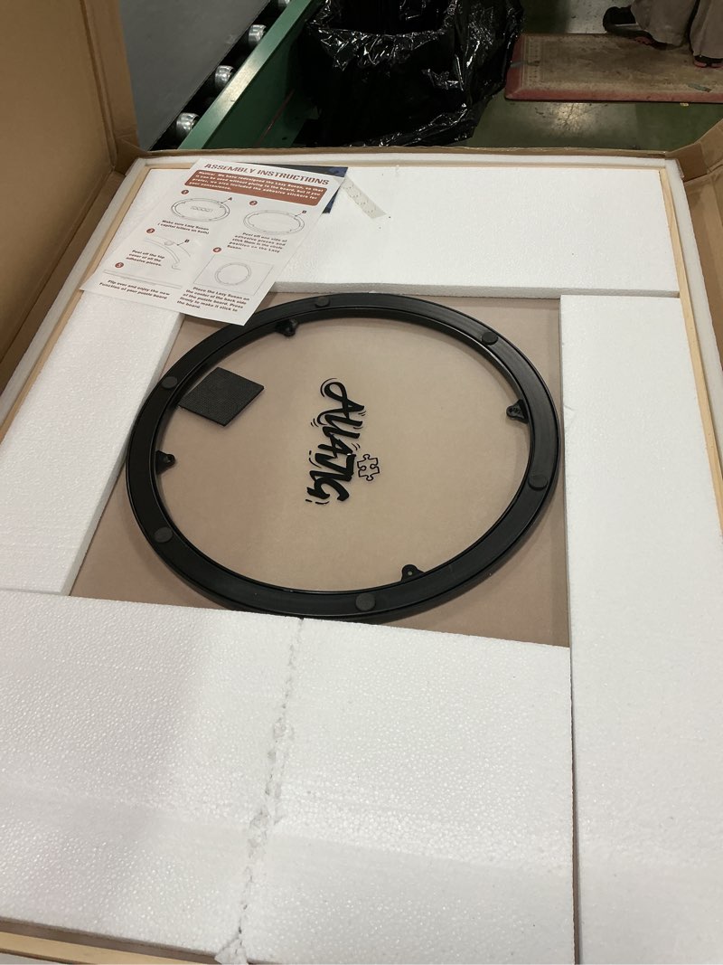 Condition photo showing Good Condition for ALL4JIG 1500 Pieces Rotating Puzzle Board with 6 Drawers and Cover,25"x34"Portable Wooden Jigsaw Puzzle Table for Adults,Lazy Susan Spinning Puzzle Boards Birthday Gift for mom