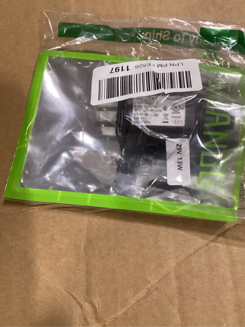 Condition photo showing Good Condition for LED Power Supply 29V 13W TS-13W29V LED Transformer Class 2 Power Unit US Plug Adapter Replacement, for Christmas String Light Inflatable Decorations, Christmas Holiday Lighting