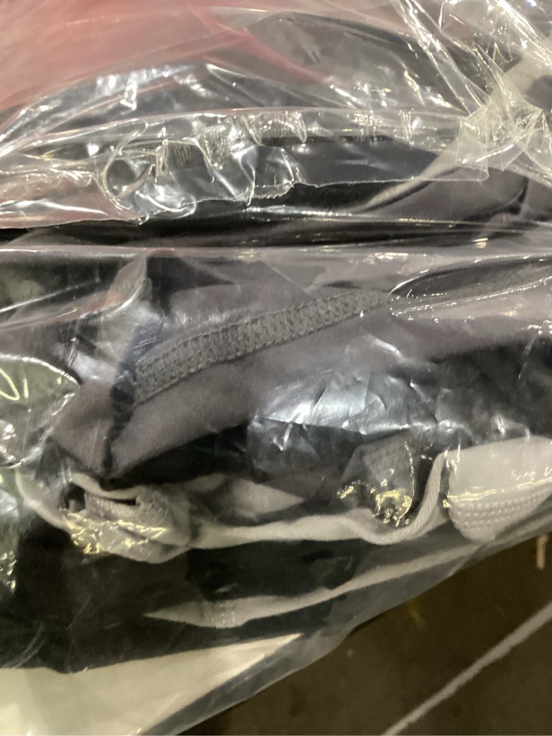Condition photo showing New/Like New for chrleisure 6 packs womens biker shorts with pocket, 5 inch high waisted tummy control spandex yoga workout shorts