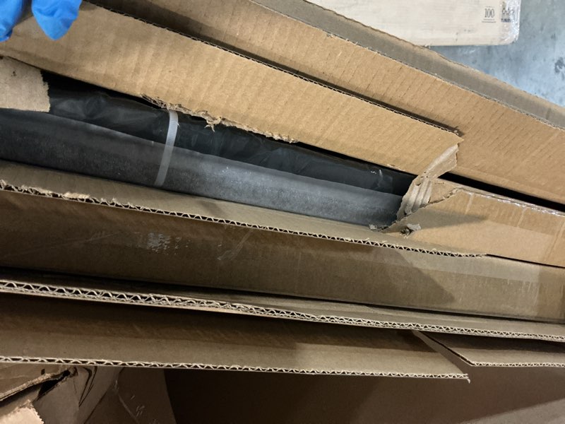 Condition photo showing Good Condition for cumbor 2 pack 29.7"-48" baby gate for stairs, mom's choice awards winner-dog gate for doorways, pressure mounted auto-close pet gates for dogs indoor, safety child gate with easy walk thru door,black black 29.7-48"w x 30.5"h (2 pack )
