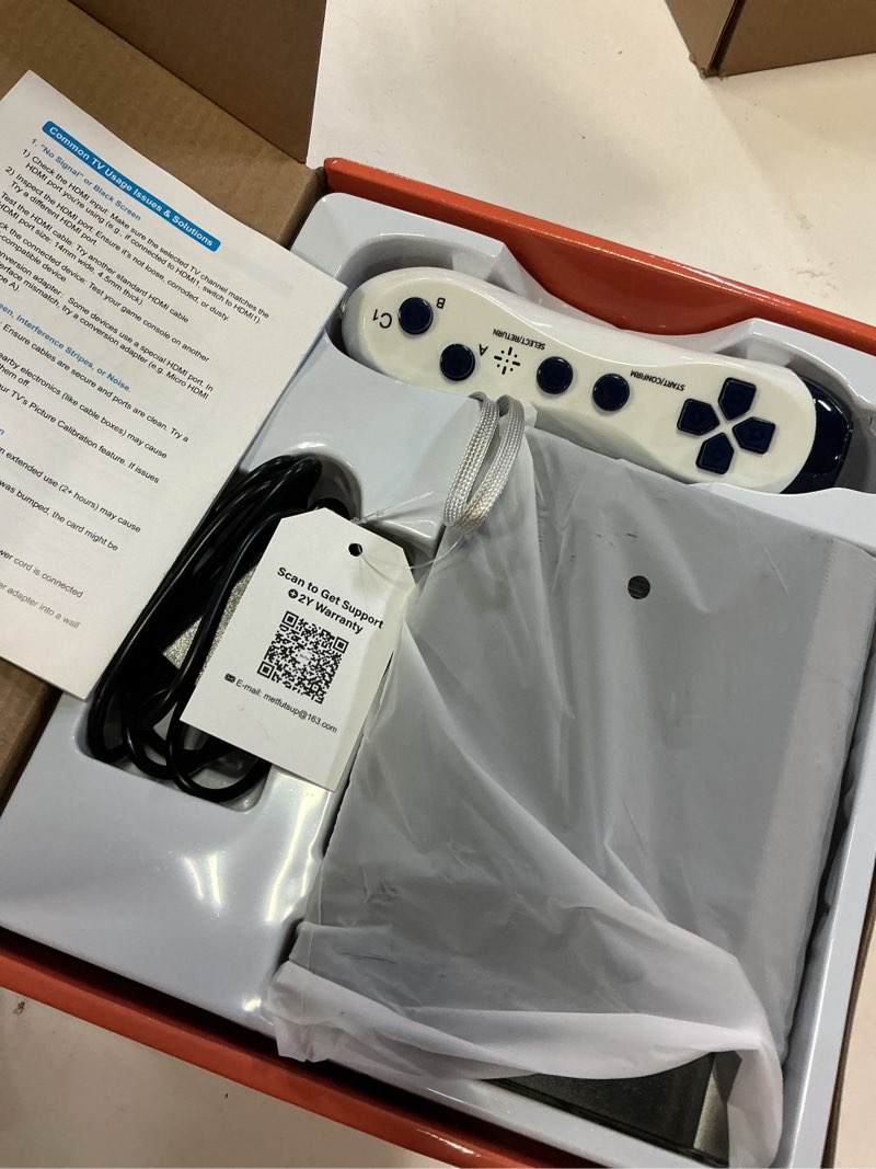 Condition photo showing Good Condition for metfut motion video game console for kids & adults, plug & play ar camera games for tv, for indoor physical play & interactive family fun. great for family game night, playtime, and playdates black