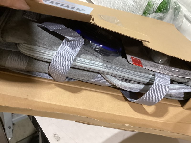 Condition photo showing New/Like New for pet carrier bag airline approved up for cats and dogs up to 20lbs, soft cat carrier dog carrier travel kitten carrier with mat, nail clipper, brush, foldable bowl cat accessories 7 pcs