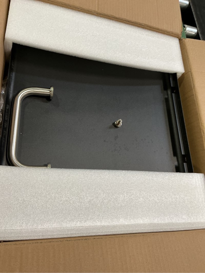 Condition photo showing Good Condition for Hard Cover Hood with Temperature Gauge for Blackstone 17 inch Table Top Griddle(Front Grease System), 5010 Hinged Lid for Blackstone 1650 Portable Grill, Black For Blackstone 17 " Griddle?Front Grease?