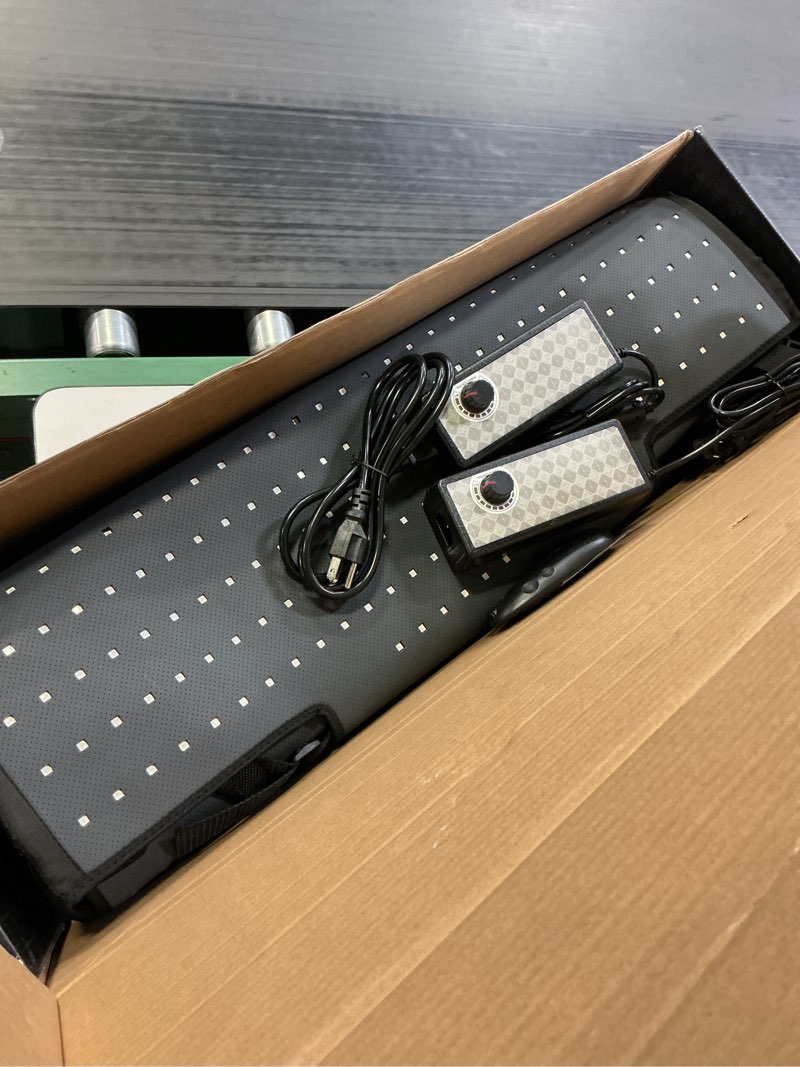 Condition photo showing item condition for Red Light Therapy Mat, 2in1 LEDs (660nm& 850nm) Red Light Therapy Blanket, Premium Material, Adjustable Timer & Intensity (210 LEDs) 15” x 33.4”