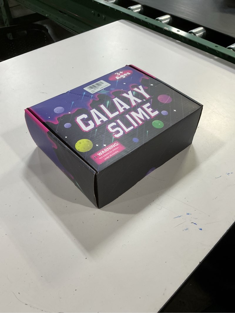 Condition photo showing New/Like New for slime 88 pack galaxy slime kit, slime advent calendar party favors for kids, non sticky, soft sludge toy mini slime bulk for boys girl, birthday stuffers, stress relief, goodie bags