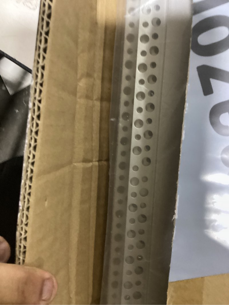 Condition photo showing Good Condition for hunhun 10-pack 6.6ft/2meter plaster-in, trimless recessed led aluminum channel with flange, led channel with clip-in diffuser and,for wider such as philips hue (10 pack *6.6ft) 10pack *6.6ft